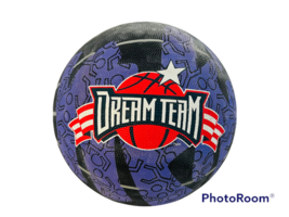 Spalding Basketball Dream Team USA Purple Michael Jordan Magic Johnson Bird vtg - $74.25