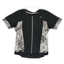Pearl Izumi Womens Black ELITE Escape Cycling Jersey XL Full Zip Short Sleeve XL - $41.08
