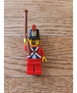 LEGO Pirates Minifigure British Royal Guard Red Uniform w/Musket - £11.18 GBP