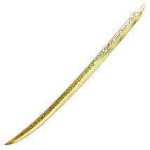 Munetoshi 40&quot; Foam Gold Hand of Malenia Sword Anime Katana Blade Elder G... - £23.92 GBP