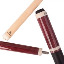 Heavy 3-Piece Jump Break Cue 19oz/20oz/21oz/23oz 28oz 25oz Maroon - £48.55 GBP