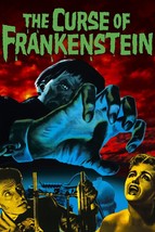 1957 The Curse Of Frankenstein Movie Poster 11X17 Peter Cushing Christopher Lee - £9.29 GBP