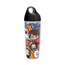 Tervis Warner Bros. Harry Potter Group Charms 24 oz. Water Bottle W/ Lid NEW - £13.65 GBP