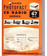 Sams Photofact CB Radio CB-67 June May 1975 - £1.40 GBP