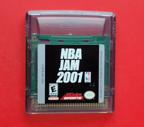 Primary image for NBA Jam 2001 Nintendo Game Boy Color Authentic GBC Cleaned Works