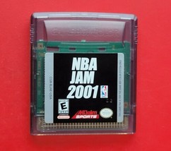 NBA Jam 2001 Nintendo Game Boy Color Authentic GBC Cleaned Works - £11.15 GBP