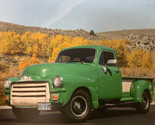 1954 Chevrolet Green Pickup Truck Antique Classic Fridge Magnet 3.5&#39;&#39;x2.... - $3.62