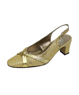 FLORAL Velma Women&#39;s Wide Width Dress Slingback Pumps with Bow - $39.95