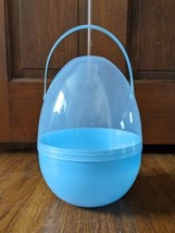 Large Blue Plastic Egg Bucket - $5.00