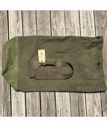 Vtg 1952 Korean War US Army Duffle Bag Type 1 Named Soldier Combs Railwa... - $103.71 CAD