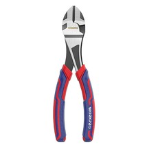 WORKPRO 7-Inch Diagonal Pliers in CRV Steel for Cutting Wires, Bi-materi... - £23.50 GBP