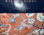 Ralph Lauren Mirabelle King Duvet Cover  108" x 96"  $425 Orange Floral New - $234.93 CAD