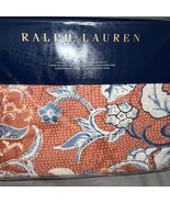 Ralph Lauren Mirabelle King Duvet Cover  108&quot; x 96&quot;  $425 Orange Floral New - $234.93 CAD