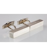 Vintage Argent Sterling Harold Fithian Moderniste Boutons Superbe ! 1950s - $199.96