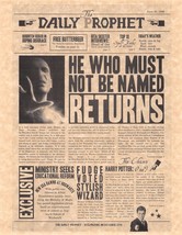 Harry Potter The Daily Prophet He Who Must Not Be Named Flyer Prop/Replica - £1.65 GBP