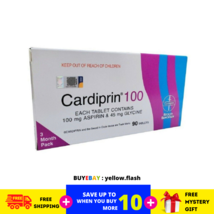CARDIPRIN 100 (aspirina 100 mg) reduce el ataque cardíaco y el accidente... - £29.80 GBP