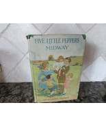 FIVE LITTLE PEPPERS BY MARGARET SIDNEY 1918 LOTHROP LEE &amp; SHEPARD HC BOO... - $183.24 MXN