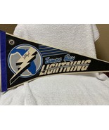 Rob Zamuner Signed1990&#39;s Tampa Bay Lightning NHL Hockey Wincraft Felt Pe... - £43.54 GBP