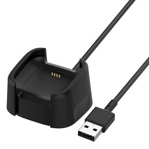 3.3Ft Usb Charger Compatible With Fitbit Versa 2 Charger Dock Anti-Slip Replacem - £11.35 GBP