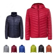 Factory Sale! men&#39;s Ultralight Hooded 90%Down Jacket Puffer Parka coat - £26.90 GBP