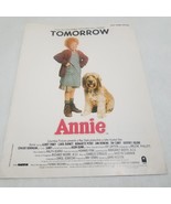 Tomorrow from Annie by Martin Charnin and Charles Strouse 1982 Easy Piano - £4.72 GBP