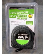 Pittsburgh Tape Measure 25 Feet by 1 Inch Retractable Ruler - £2.39 GBP