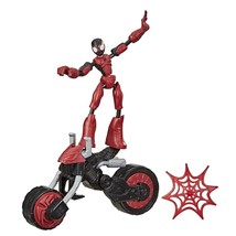 Spider-Man Marvel Bend and Flex, Flex Rider Action Figure Toy, 6-inch Flexible F - £24.37 GBP