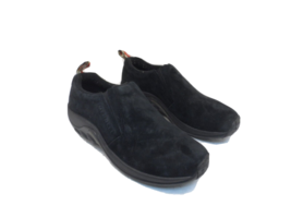 Merrell Women&#39;s J60826 Jungle Moc Nubuck Slip-On Shoe Black Size 9.5M - £39.87 GBP