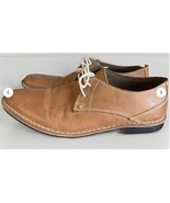 Red Tape leather camel lace up Oxford dress shoes men&#39;s 9.5 - $728.58 MXN
