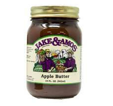 Jake &amp; Amos Amish Style Apple Butter, 2-Pack 19 oz. Jars - £21.66 GBP