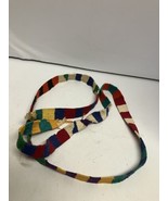 Handwoven Handmade belt rainbow  Aztec Western Southwestern Tribal - $11.88