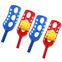 2 Sets Scoop Game Toss and Catch Game Fun Beach Toys Lacrosse Racket Game for Ba - £88.92 GBP