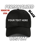 CUSTOM PERSONALIZED Multi Color EMBROIDERED Hats Design Your Own HAT PER... - $19.57