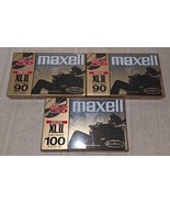 MAXELL HIGH BIAS XL II - 90 MINUTES  AUDIO CASSETTE NEW SEALED &amp; 120 MIN... - $27.77 CAD