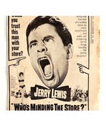 Jerry Lewis Film Advertisement 1963 Who&#39;s Minding The Store Brooklyn NYC... - $54.84 CAD