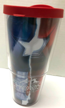 Tervis Tumbler 24 Oz Captain America Civil War With Lid Glass Mug Cup - £11.61 GBP