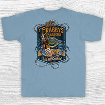 New Old Guys Rule T Shirt Old Crabby&#39;s Bar &amp; Grill - £19.31 GBP