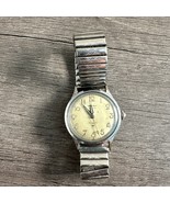 Vintage  Wyler Watch Men Navigator Incaflex Mechanical 33mm WORKS - €68,80 EUR