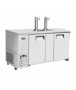 Atosa MKC68GR 68&quot; Stainless Door 3 Keg Capacity Draft Beer Cooler FREE L... - $64,639.67 MXN