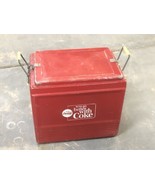 Vintage 1960s Coca-Cola Metal Cooler &quot;Things Go Better with Coke&quot; Soda M... - £213.58 GBP