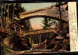 Undivided Back Postcard - Philadelphia Devil&#39;s Pool Wissahickon 1907-BK34 - £9.34 GBP