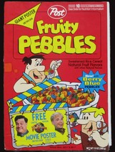 THE FLINTSTONES Giant Movie Poster - Post Fruity Pebbles Cereal Promo (1994) - £7.16 GBP