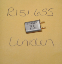 Uniden Scanner/Radio Frequency Crystal Receive R 151.655 MHz - £8.67 GBP