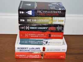 Robert Ludlum Eric Van Lustbader Books LOT 7 Bourne+++ PB &amp; HC 1st Ed NICE! - £22.92 GBP