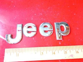 Jeep Liberty emblem letters badge symbol 3.7L Renegade OEM Factory Genui... - £9.18 GBP