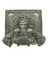 Celtic Goddess of Rebirth Cerridwen With Magical Potions Cauldron Wall D... - $48.01 CAD