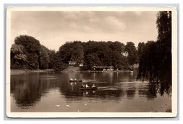 RPPC Ostpark Düsseldorf Germany Postcard U25 - £4.55 GBP