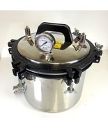 12L Pressure Steam Autoclave Sterilizer Stainless Lab Equipment Baoshish... - $2,033.68 MXN