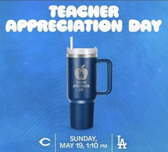 2024 Los Angeles Dodgers Teachers Appreciation Night Tumbler Cup 5/19/2024 - £69.60 GBP