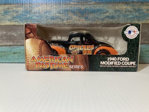 Primary image for AMERICAN PASTIME SERIES 1940 FORD MODIFIED COUPE Baltimore Orioles 1998 NIB VTG
